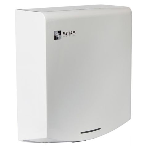 METLAM ECLIPSE SLIMLINE HAND DRYER WHITE