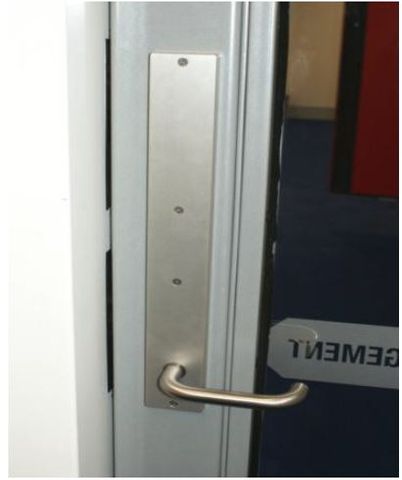 AMS-DLLH-33 DUAL LOCK LEVER HANDLE LEFT HAND