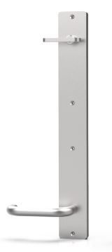 AMS-DLLH-33-T DUAL LOCK LEVER HANDLE W/TURN SNIB LEFT HAND