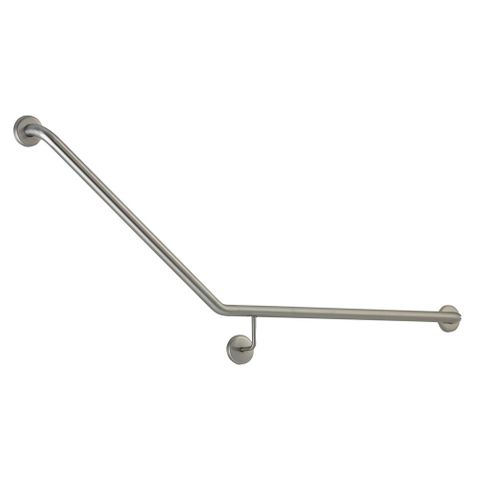 Bobrick B819487 850x700x32mm SS Grab Rail RH 40&ordm;