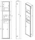 METLAM SURFACE MOUNT PAPER TOWEL/HAND DRYER/WASTE UNIT SSS