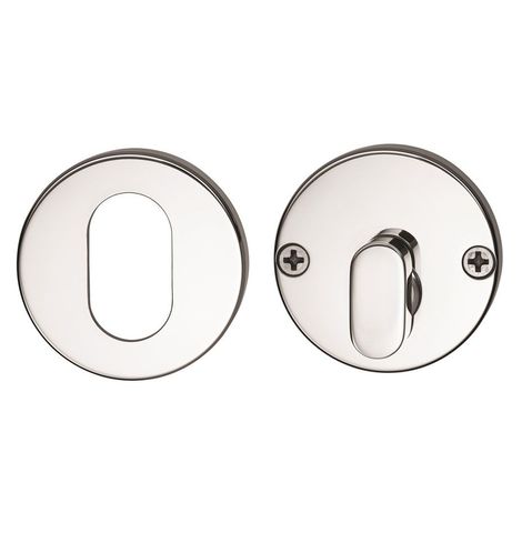 LOCKWOOD 1376/7N 1370 SERIES OVAL CYLINDER ESCUTCHEON & TURN KIT