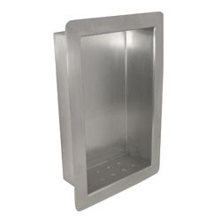 METLAM RECESSED SOAP + SHAMPOO HOLDER SSS