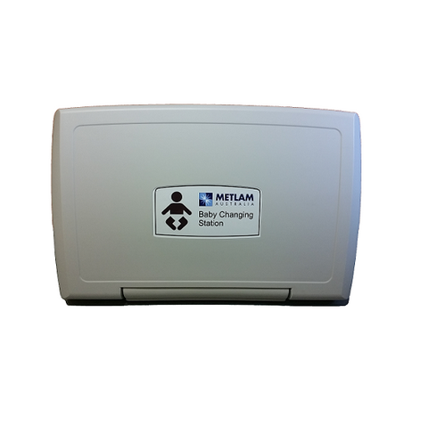 METLAM HORIZONTAL BABY CHANGE STATION OFF WHITE