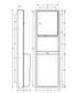 METLAM ML705 SURFACE MOUNT PAPER TOWEL + WASTE UNIT SSS