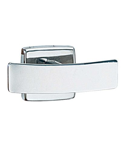 BOBRICK B672 DOUBLE ROBE HOOK BRIGHT