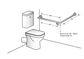 METLAM ACCESSIBLE LH 30° G/RAIL CONC FIX SSS