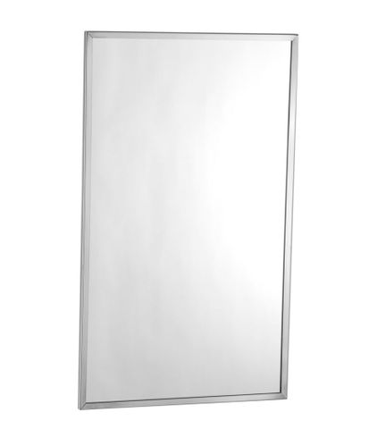 B165 STAINLESS STEEL FRAMED MIRROR