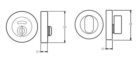 LOCKWOOD SYMPHONY 1228/7N 1220 SERIES EMERGENCY TURN & TURN SNIB KIT