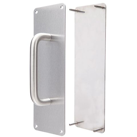 Lockwood 214CONPPSS 214 Push/Pull Plate Full Set Concealed Fix SS