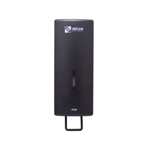 METLAM VERTICAL LIQUID SOAP DISPENSER 1000ML DESIGNER BLACK