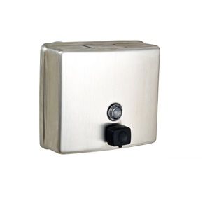 METLAM SQUARE LIQUID SOAP DISPENSER 1.2L SSS