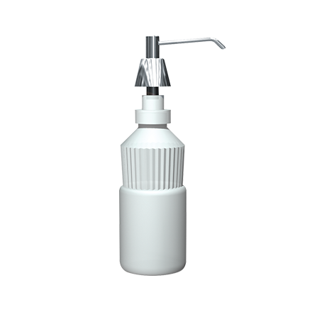 ASI JDM BENCH MOUNTED SOAP DISPENSER WITH 4" SPOUT 1.0L