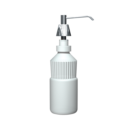 ASI JD MACDONALD 10-0332-D BENCH SOAP DISPENSER W/6" SPT 1L