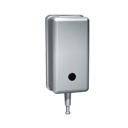 ASI JDM SOAP DISPENSER WITH VERTICAL VALVE SURFACE MOUNTED