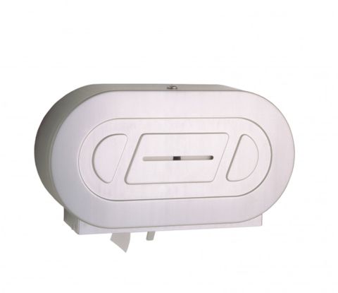 BOBRICK ClassicSeries® B2892 TWIN JUMBO TOILET ROLL DISPENSE