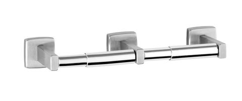 Bobrick B686 Double Toilet Paper Dispenser Bright