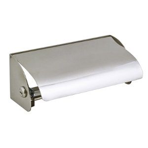 METLAM DOUBLE LOCKABLE TOILET ROLL HOLDER W/HOOD SSS