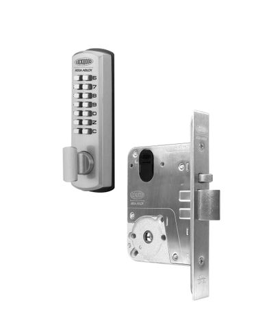 LOCKWOOD SELECTOR 3772 DX MECHANICAL DIGITAL MORTICE LOCK SETS 60MM BACKSET