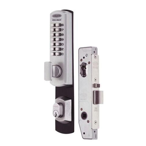 LOCKWOOD SELECTOR 3782 DX MECHANICAL DIGITAL MORTICE LOCK SETS 23MM BACKSET