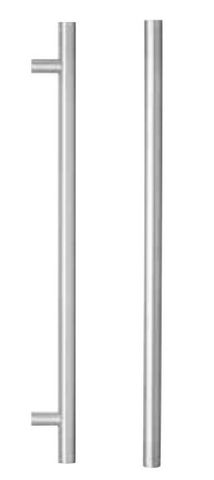 Lockwood 142X450SSS 142 B/Back Entrance Handle Set W/450mm Centres SSS