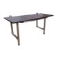 Metlam ML995_CL_DESIGNER Shower Seat + Legs 960X400 Compact Laminate Black