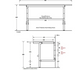 METLAM CHANGING PLACES FOLDING SHOWER SEAT 960X450 SSS FRAME