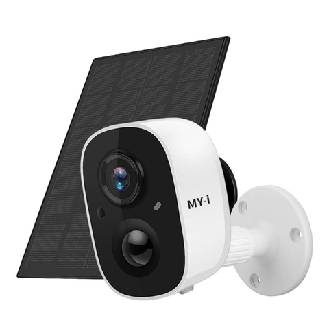 MCGRATH SMART BATTERY SECURITY CAMERA WITH SOLAR PANEL