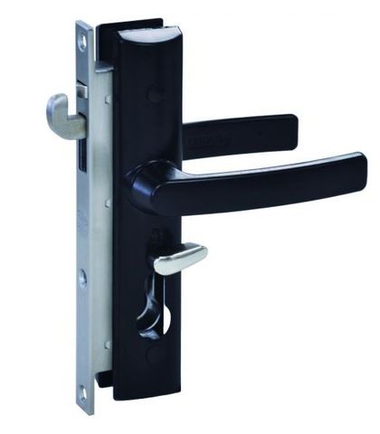 8654 HINGED SECURITY DOOR LOCKSET NO CYLINDER