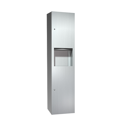 ASI JDM 10-6467-9 PAPER TOWEL + WASTE UNIT SURFACE MOUNT