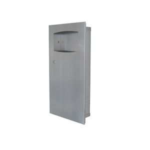 METLAM RECESSED WASTE RECEPTACLE 9L SSS