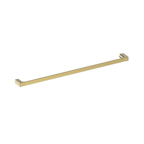 Barben RU-0018-SB Rubie Single Towel Rail - 800mm Satin Brass Pvd