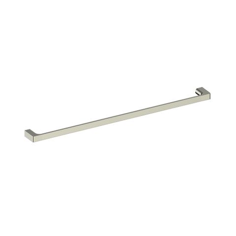 Barben RU-0018-SN Rubie Single Towel Rail - 800mm Satin Nickel Pvd