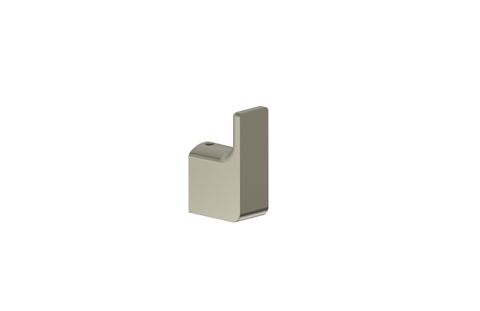 BARBEN RUBIE ROBE HOOK -SATIN NICKEL PVD