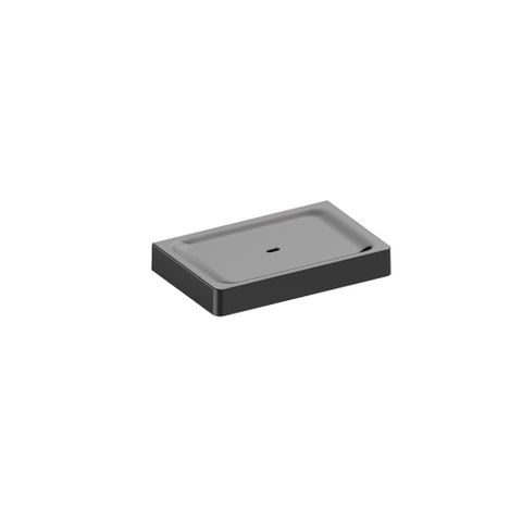 Barben RU-107-GM Rubie Soap Holder (Metal) -Gun Metal Pvd