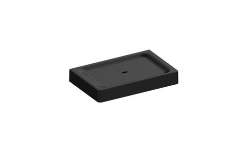 BARBEN RUBIE SOAP HOLDER (METAL) -MATT BLACK PVD