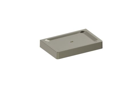 BARBEN RUBIE SOAP HOLDER (METAL) -SATIN NICKEL PVD