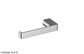 BARBEN RUBIE TOILET ROLL HOLDER LEFT HAND CHROME PLATE