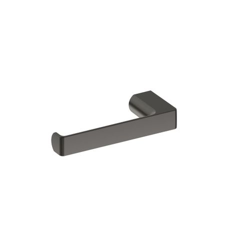 Barben RU-1309L-GM Rubie Toilet Roll Holder Left Hand Gun Metal Pvd