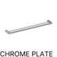 BARBEN RUBIE DOUBLE TOWEL RAIL - 800MM CHROME PLATE