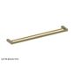 Barben RU-5018-CP Rubie Double Towel Rail - 800mm Chrome Plate