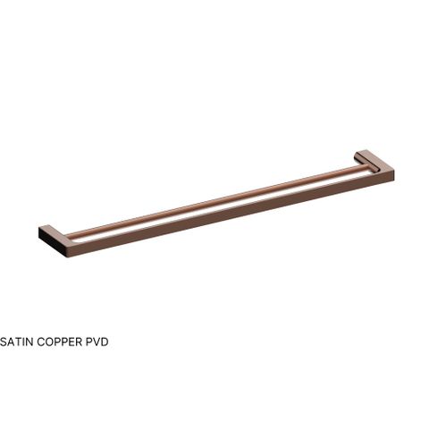 Barben Rubie Double Towel Rail 800mm