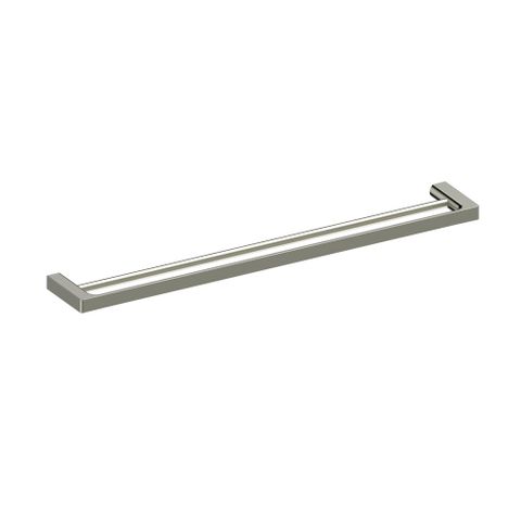 Barben RU-5018-SN Rubie Double Towel Rail - 800mm Satin Nickel Pvd