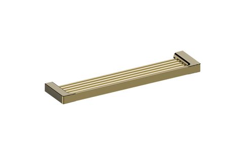 BARBEN RUBIE SHOWER SHELF (METAL) -SATIN BRASS PVD