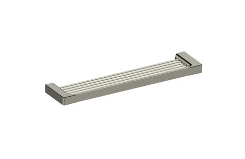 BARBEN RUBIE SHOWER SHELF (METAL) -SATIN NICKEL PVD