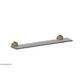 Barben ST-999G-GM Stream Shower Shelf Glass Gun Metal Pvd