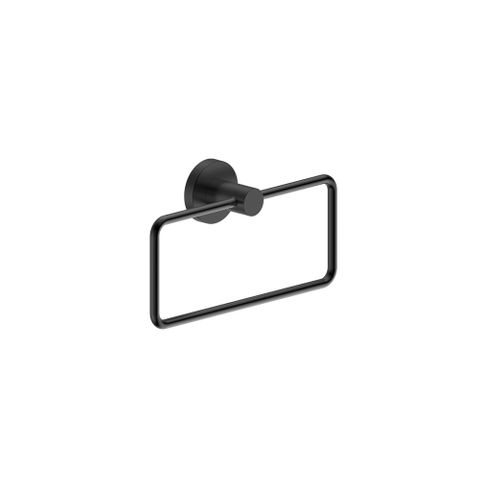 Barben ST-103-MB Stream Hand Towel Ring Matt Black Pvd