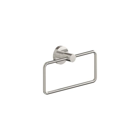 Barben ST-103-SN Stream Hand Towel Ring Satin Nickel Pvd