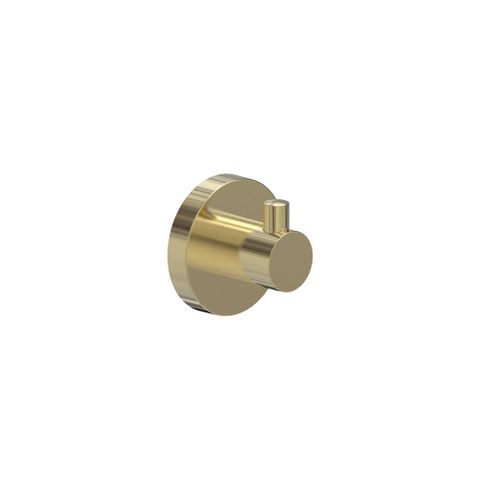 Barben ST-105-SB Stream Robe Hook Satin Brass Pvd