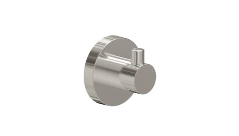 BARBEN STREAM ROBE HOOK SATIN NICKEL PVD